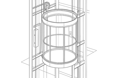 Баннер с видом на центр Москвы